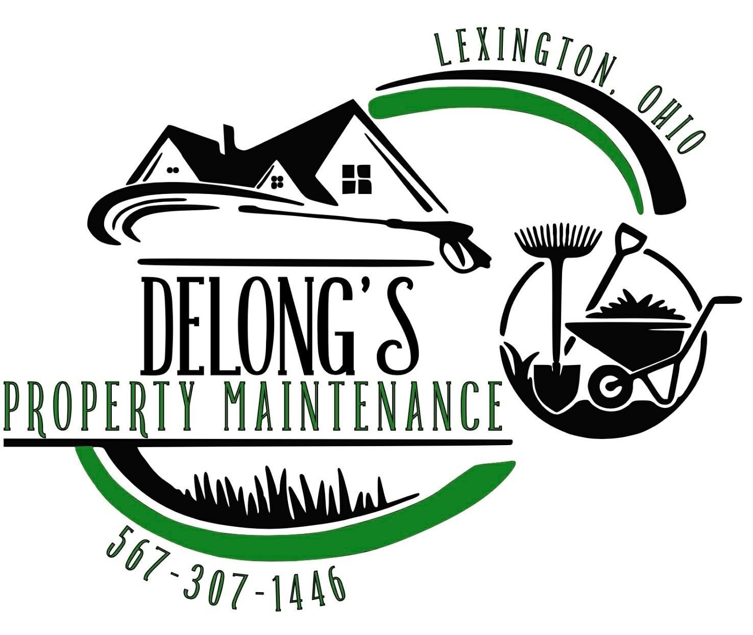 Delong's Property Maintenance logo